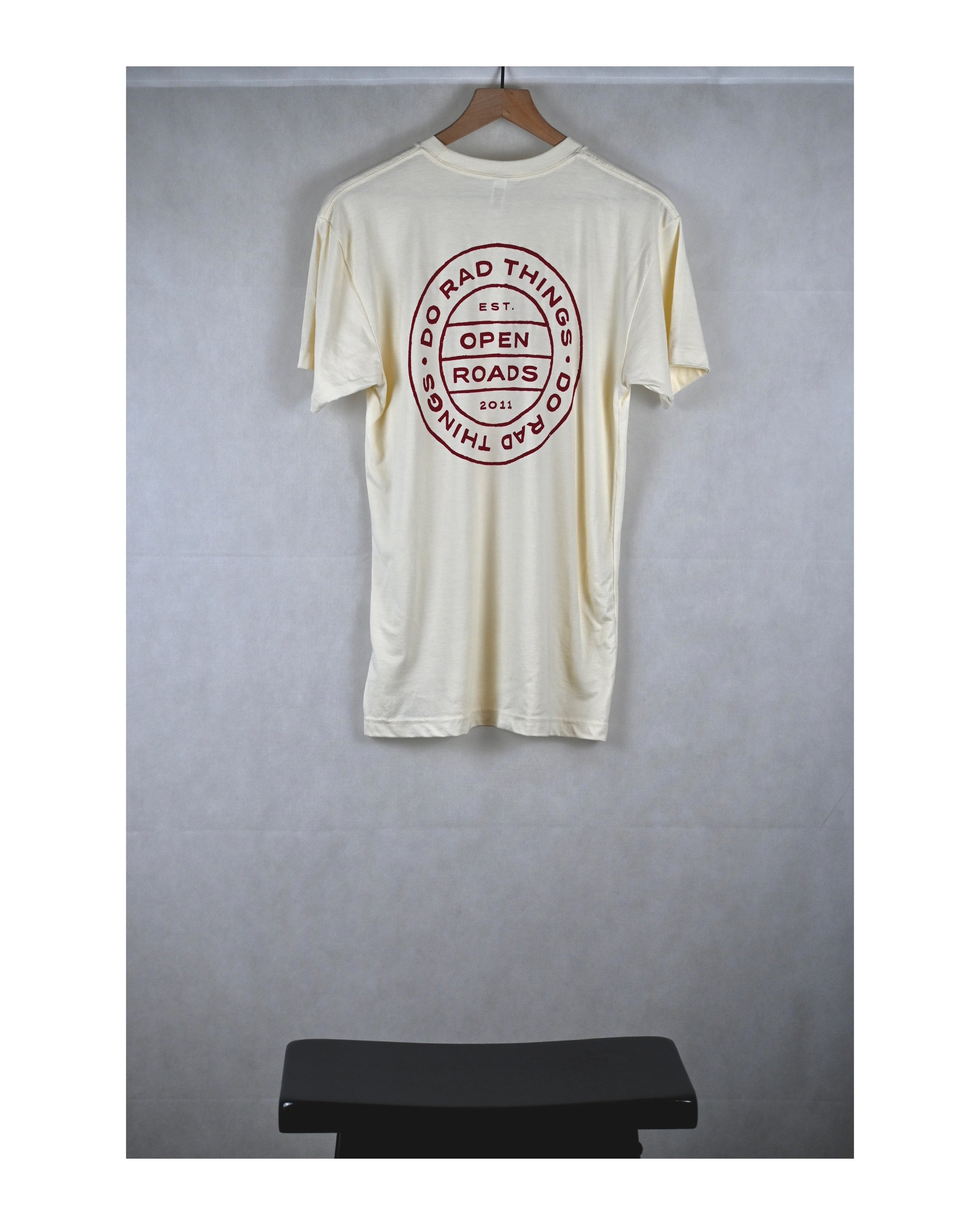 Open Roads Marquee Stamp T, Cream