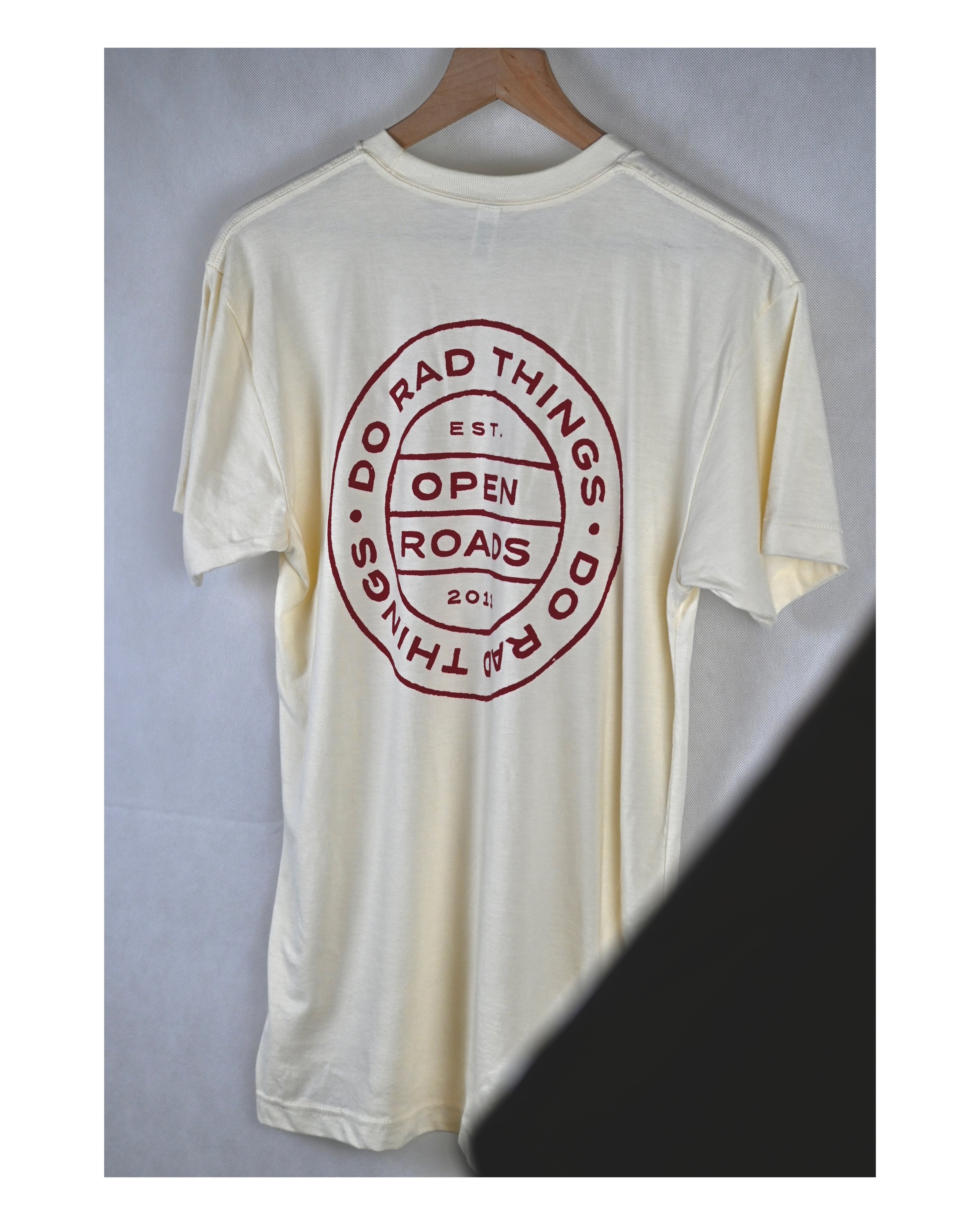 Open Roads Marquee Stamp T, Cream