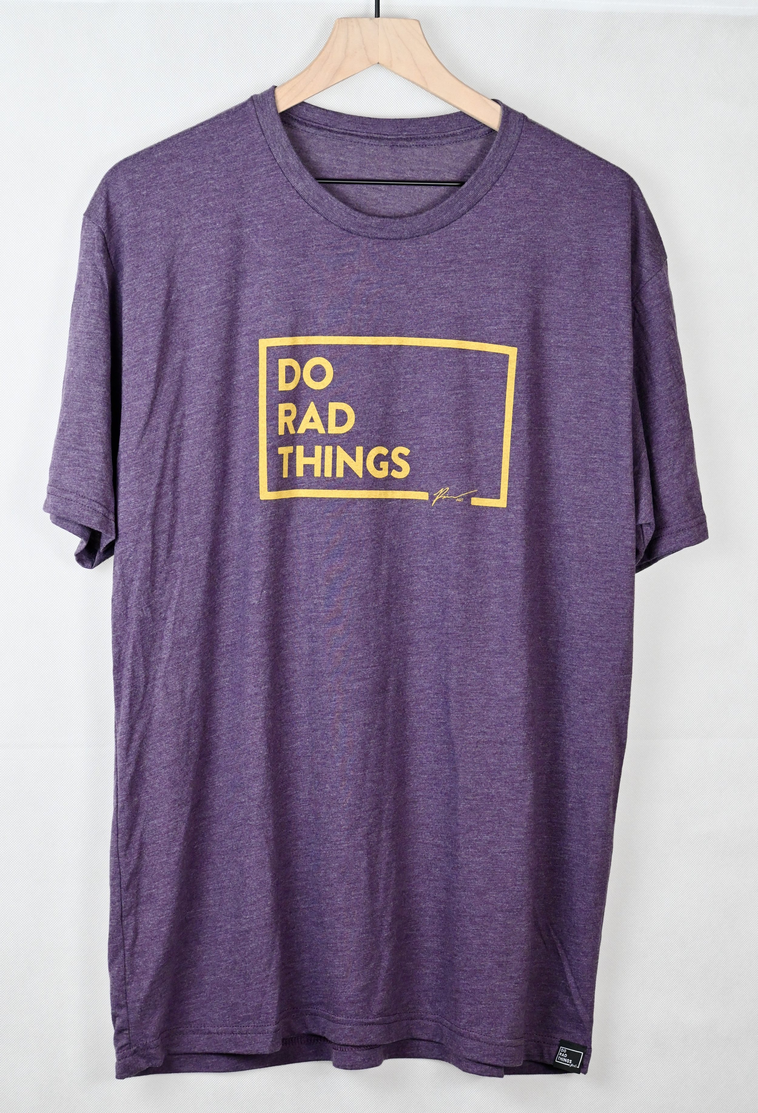 Do Rad Things Classic Logo T, Purple