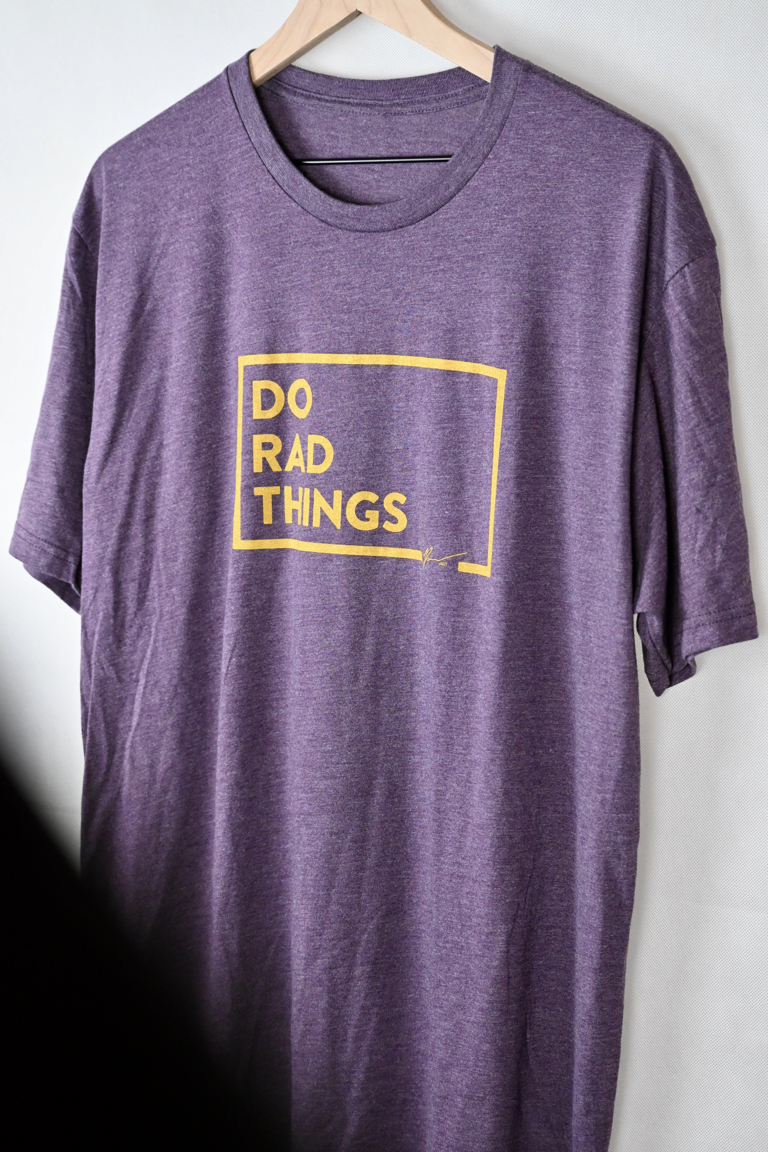 Do Rad Things Classic Logo T, Purple